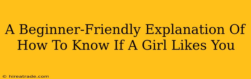 A Beginner-Friendly Explanation Of How To Know If A Girl Likes You