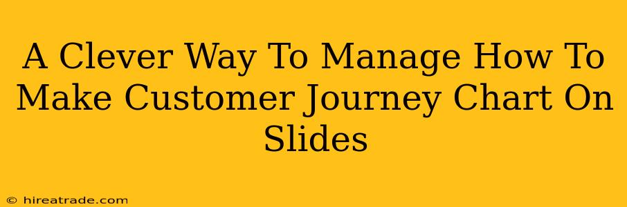 A Clever Way To Manage How To Make Customer Journey Chart On Slides