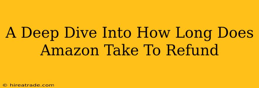 A Deep Dive Into How Long Does Amazon Take To Refund