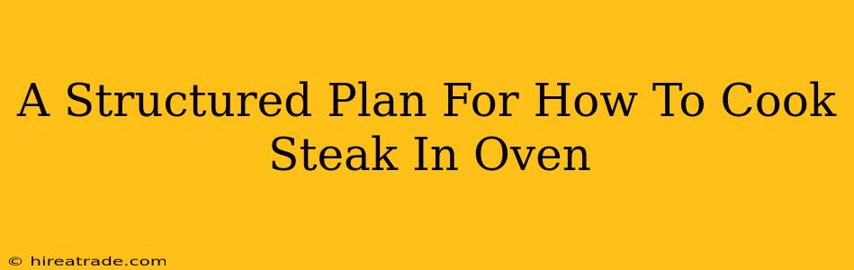 A Structured Plan For How To Cook Steak In Oven