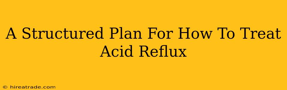 A Structured Plan For How To Treat Acid Reflux