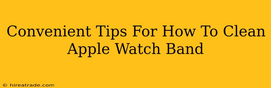 Convenient Tips For How To Clean Apple Watch Band