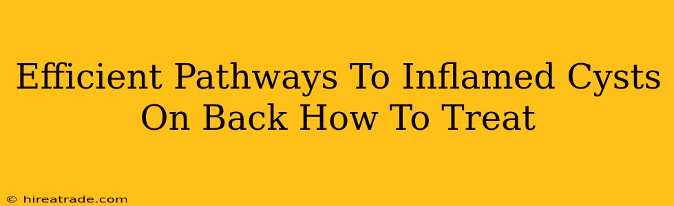 Efficient Pathways To Inflamed Cysts On Back How To Treat