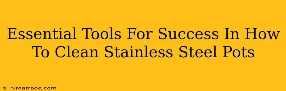 Essential Tools For Success In How To Clean Stainless Steel Pots
