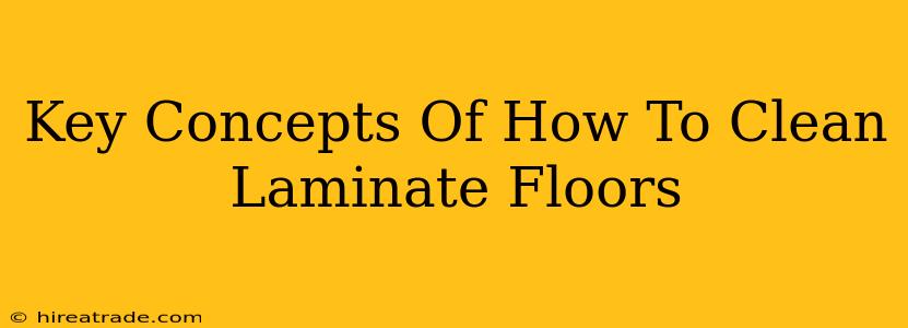 Key Concepts Of How To Clean Laminate Floors