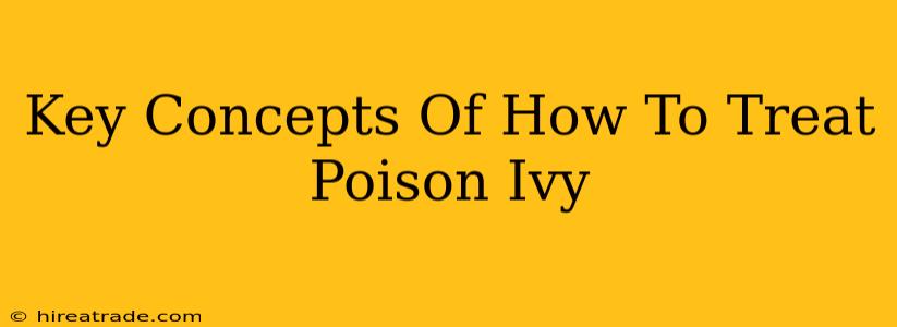 Key Concepts Of How To Treat Poison Ivy